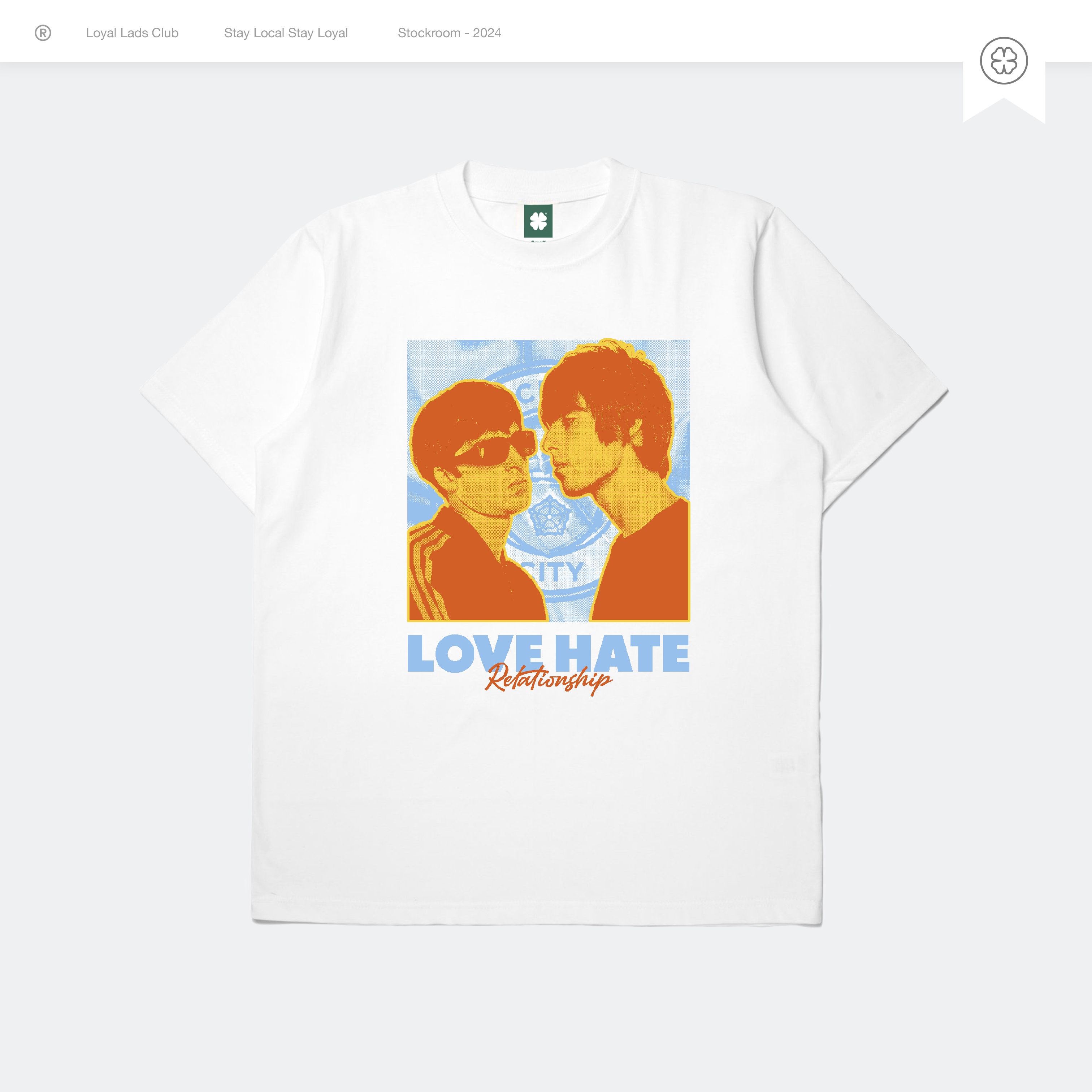 Tshirt - Love Hate - Thumbnail 1